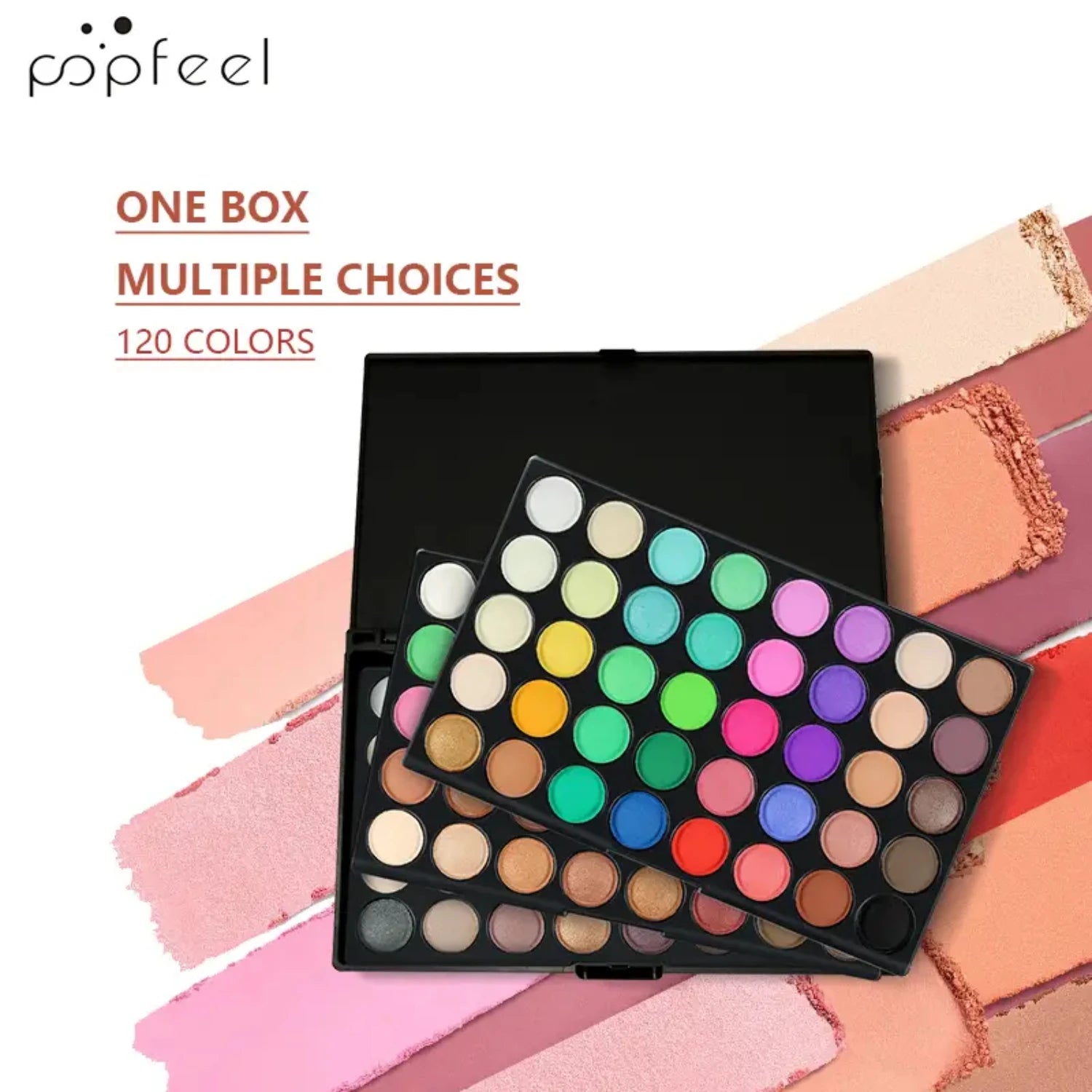 Professionally Curated 120-Color Makeup Palette with Stunning Eyeshadow Colors Ideal for Everyday and Professional Use - petguardiansupplies