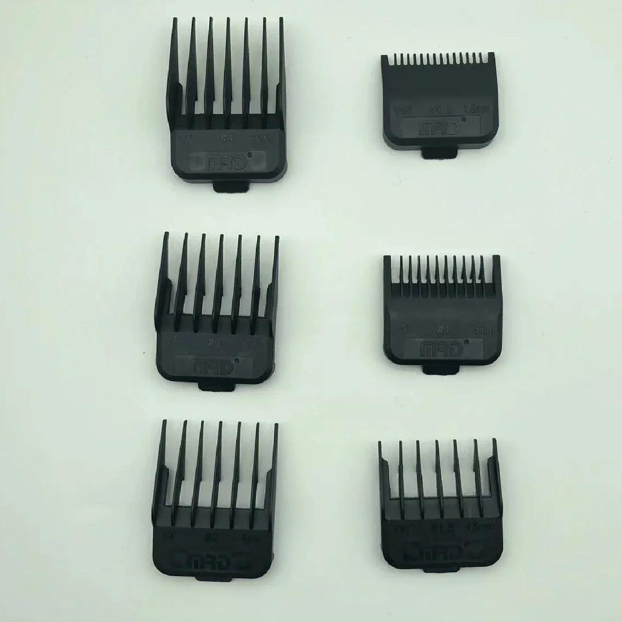 MRD Hair Clipper Combs, Professional Cutting Guide Comb for Wahl with Metal magnet design 1.5/3/4.5/6/10/13MM - petguardiansupplies