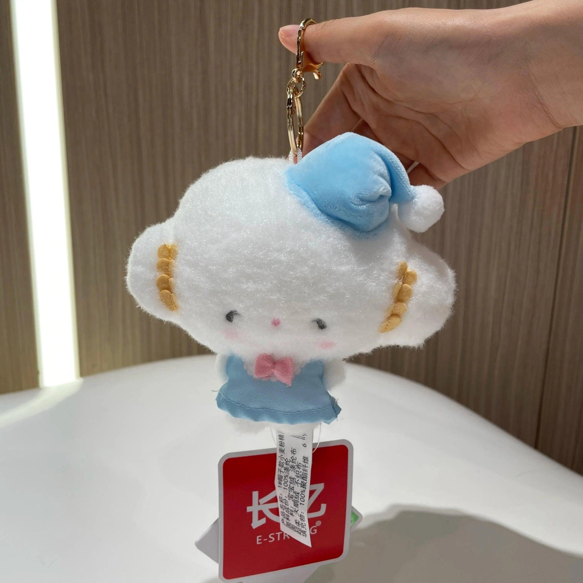 Genuine Sanrio Small Pendant Plush Toys Cartoon Dolls Hangyodon Kuromi Pachacco Soft Model Stuffed Toy Boy Girl Birthday Gifts - petguardiansupplies