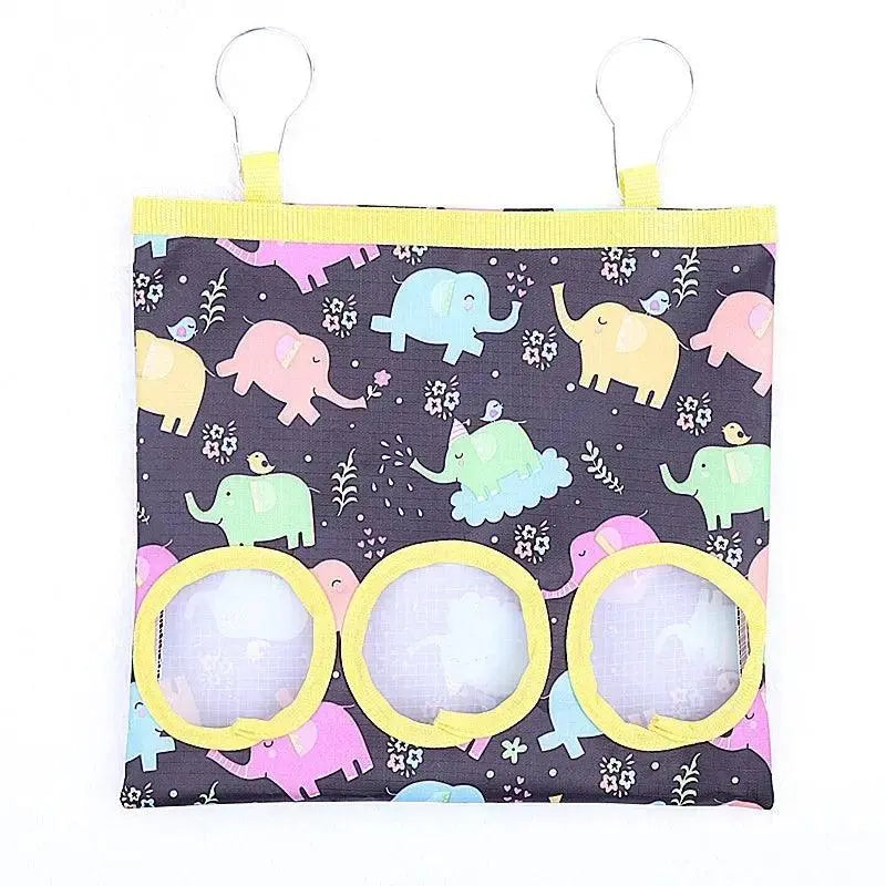 2/3 Holes Hanging Hay Bag for Bunny Guinea Pigs Small Animal Feeder Rabbit Food Dispensers Bag Cage Accessories Pet Feeding Bag - petguardiansupplies