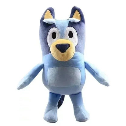 28cm 17cm Bluey Family Plush Toys Cute Simulation Pet Dog Patrol Bingo Sister Kawai Plush Children's Toy Doll Birthday Gift Toy - petguardiansupplies