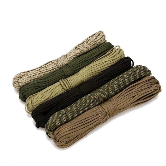 550 4mm 7 Bracket Core Parachute Rope for Survival Parachute Rope Lanyard Camping Rock Climbing Camping Rope Hiking Clothesline - petguardiansupplies