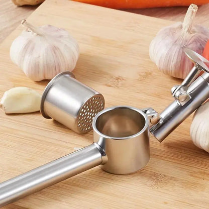 Super Stanless Steel Hand Squeeze Juicer Garlic Press Crusher Ginger Squeezer Slicer Masher Kitchen Gadgets - petguardiansupplies