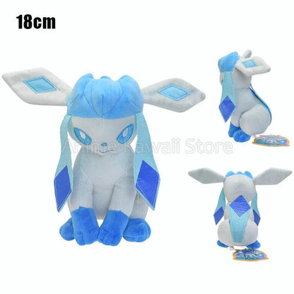 Kawaii Mimikyu Eevee Stuffed Plush Toy Pokemon Evolution Umbreon Flareon Jolteon Glaceon Vaporeon Sylveon Espeon Peluche Dolls - petguardiansupplies