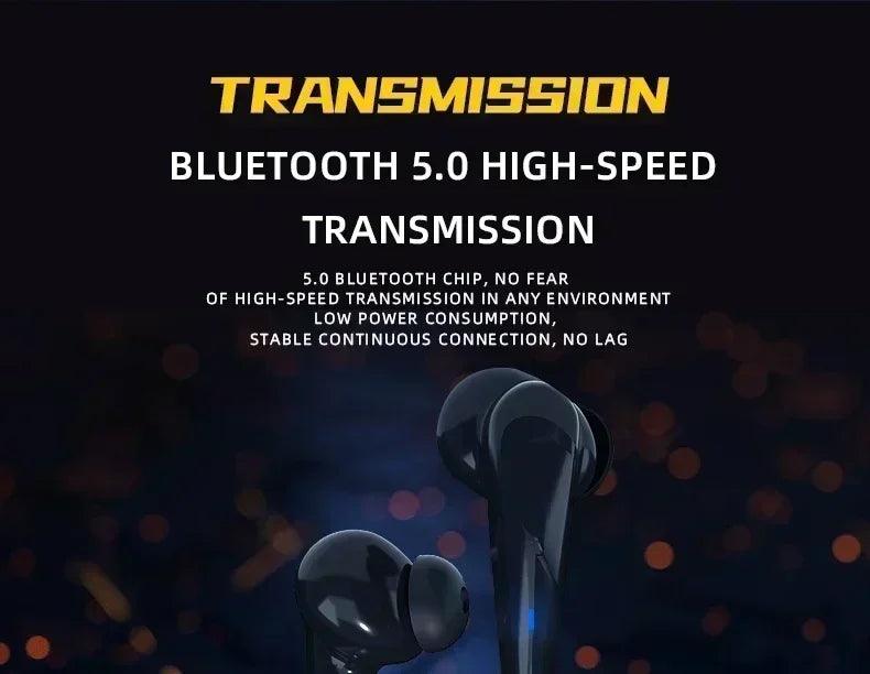 Original X15pro TWS Wireless Headphones Game Bluetooth Headphones with Microphone Noise Reduction High Fidelity Bass Earphones - petguardiansupplies