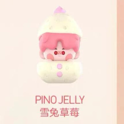 POPBean Strawberry Series Dimoo Skullpanda Pucky Molly Crybaby Sweet Bean Zsiga Labubu Pino Crybaby Action Figure Doll Toys - petguardiansupplies