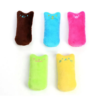 Teeth Grinding Catnip Toys Cute Funny Interactive Plush Teeth Grinding Relaxation Cat Chewing Vocal Toy Bite-resistant Pet Toys - petguardiansupplies