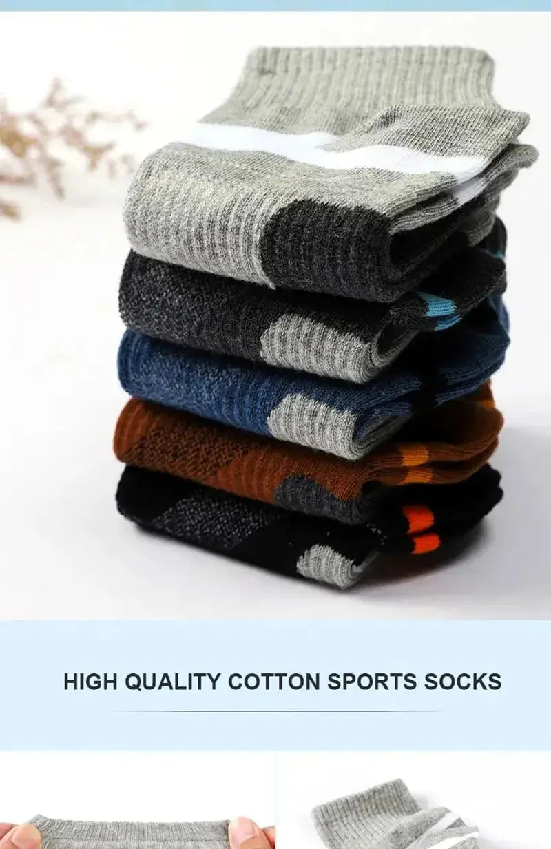 3/5/10/20 Pairs Lot Men's Socks Black Sports Socks Casual Run Autumn Winter High Quality Breathable Male Socks - petguardiansupplies