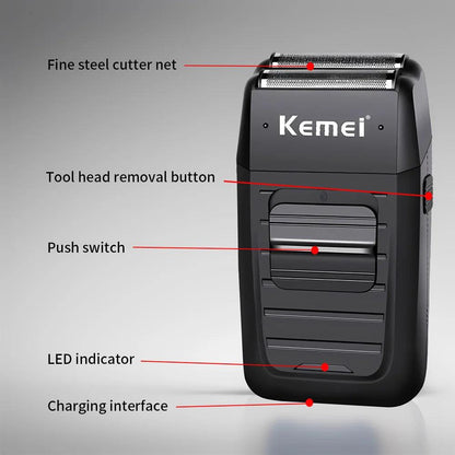 Kemei KM-2296 KM-2299 KM-1102 Hair Clipper Kit Men's Electric Shaver Hair Trimmer Machine Professional Hair Cutting Machine - petguardiansupplies