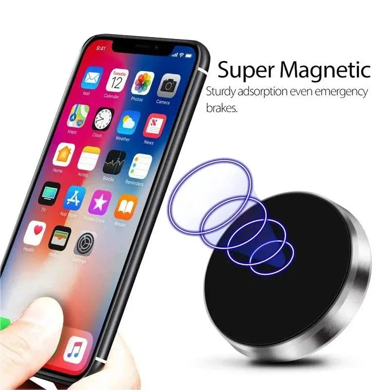 Magnetic Phone Car Holder Universal Magnetic Mount Bracket Stick on Car Dashboard Wall for iPhone Xiaomi Huawei Car Phone Holder - petguardiansupplies