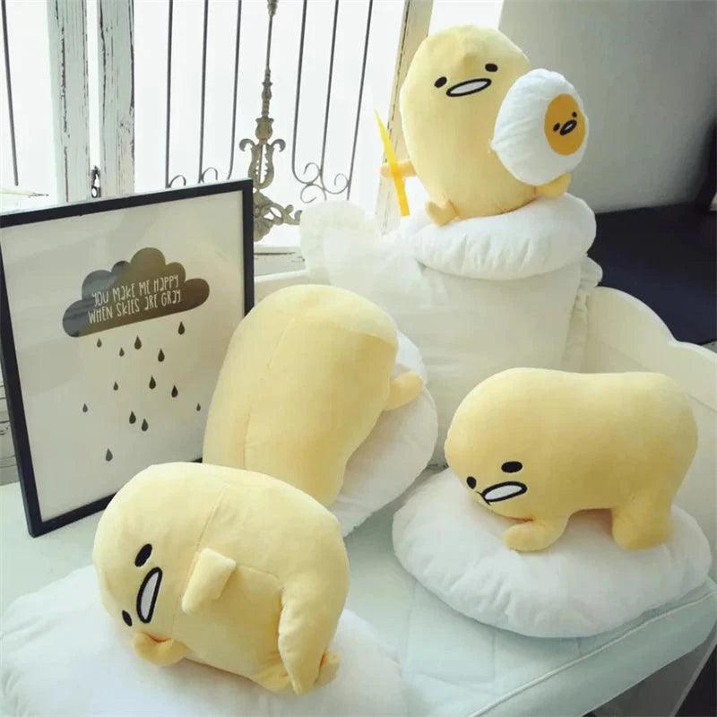 Cute Gudetama Plush Toy - Soft Cuddly Stuffed Hug Doll Plushies - petguardiansupplies