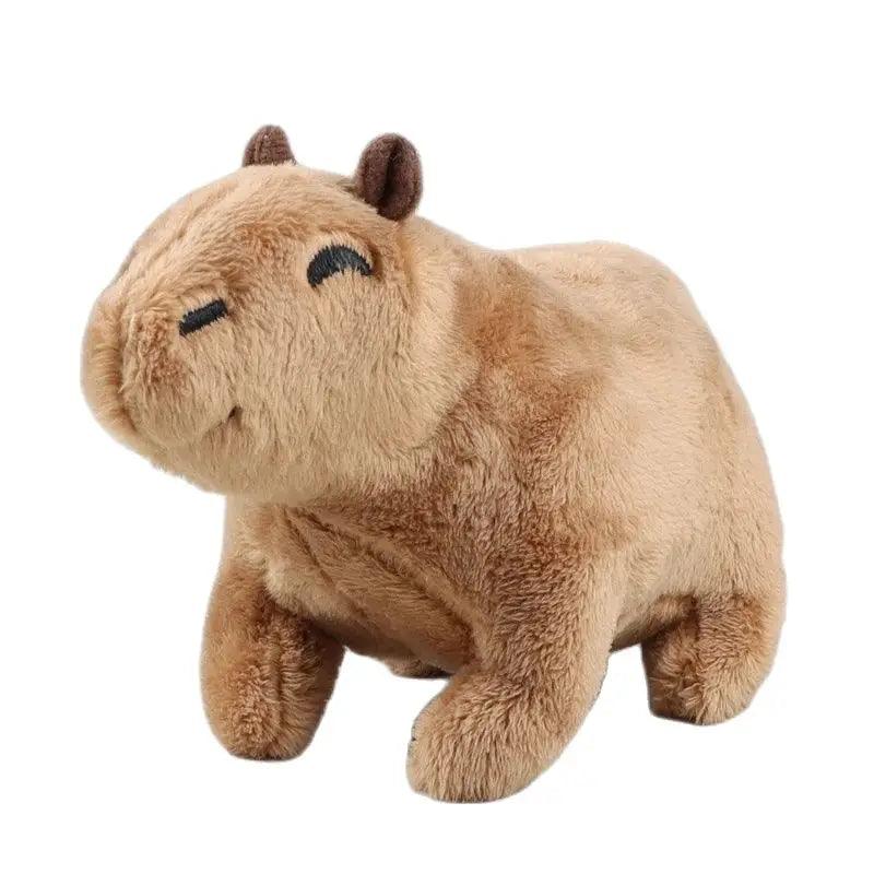 Simulation Capybara Plush Toys Capybara Plushie Dolls Soft Stuffed Animals Kawaii Kids Toy Peluche Christmas Gift for Girls - petguardiansupplies