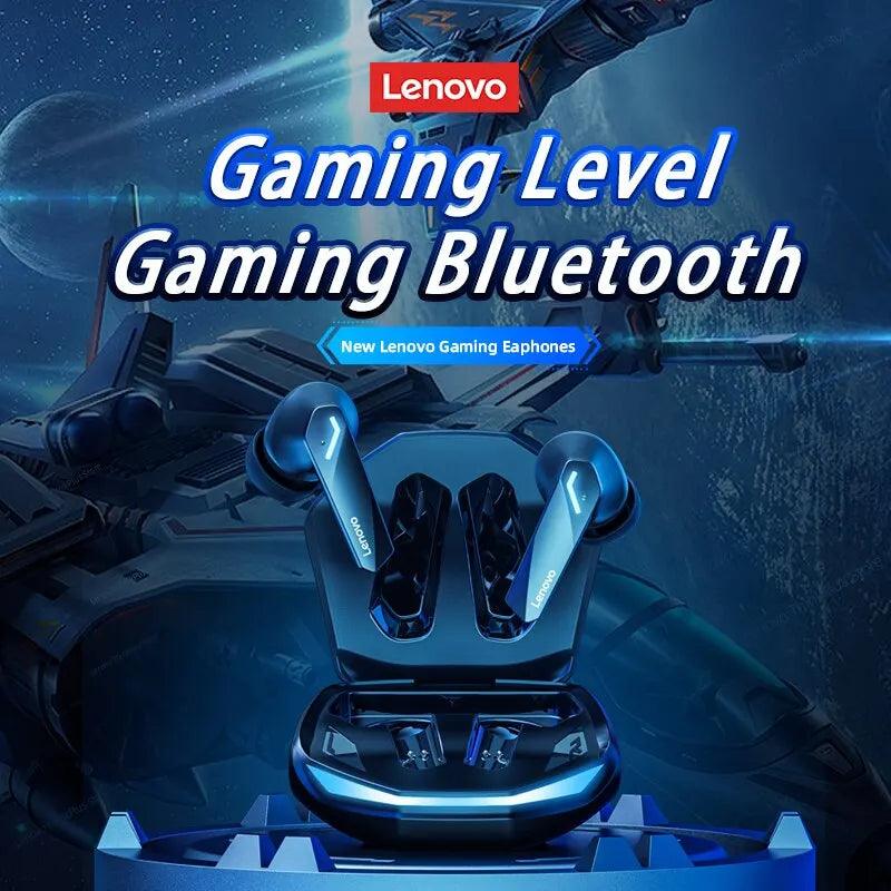 Lenovo GM2 Pro Bluetooth 5.3 Earphones Sports Headset Wireless In-Ear Gaming Low Latency Dual Mode Music Headphones New - petguardiansupplies