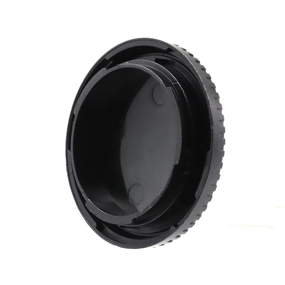 For Fujifilm X Rear Lens Cap Camera Body Cap Set Plastic Black for Fujifilm FX Mount X mount camera and lens - petguardiansupplies