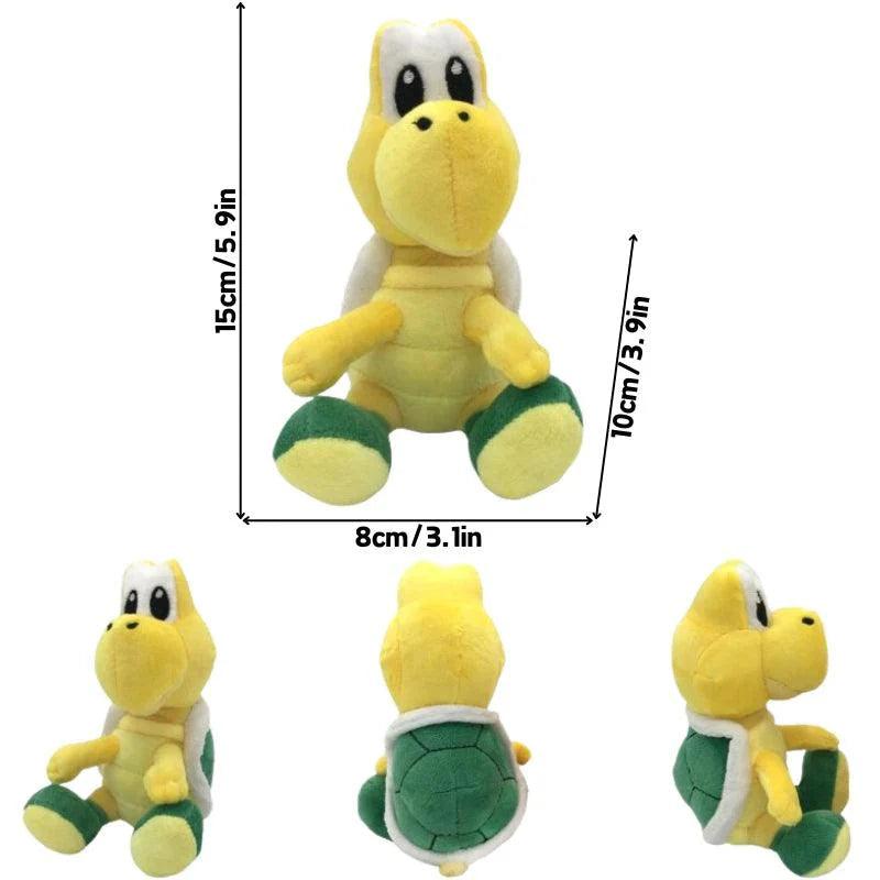 Kawaii Mario Bros Koopa Rolla Troopa Turtle Soft Plush Toys Armad Dry Bones Kamek King Bob-omb Shy Guy Peluche Dolls Gifts Kids - petguardiansupplies