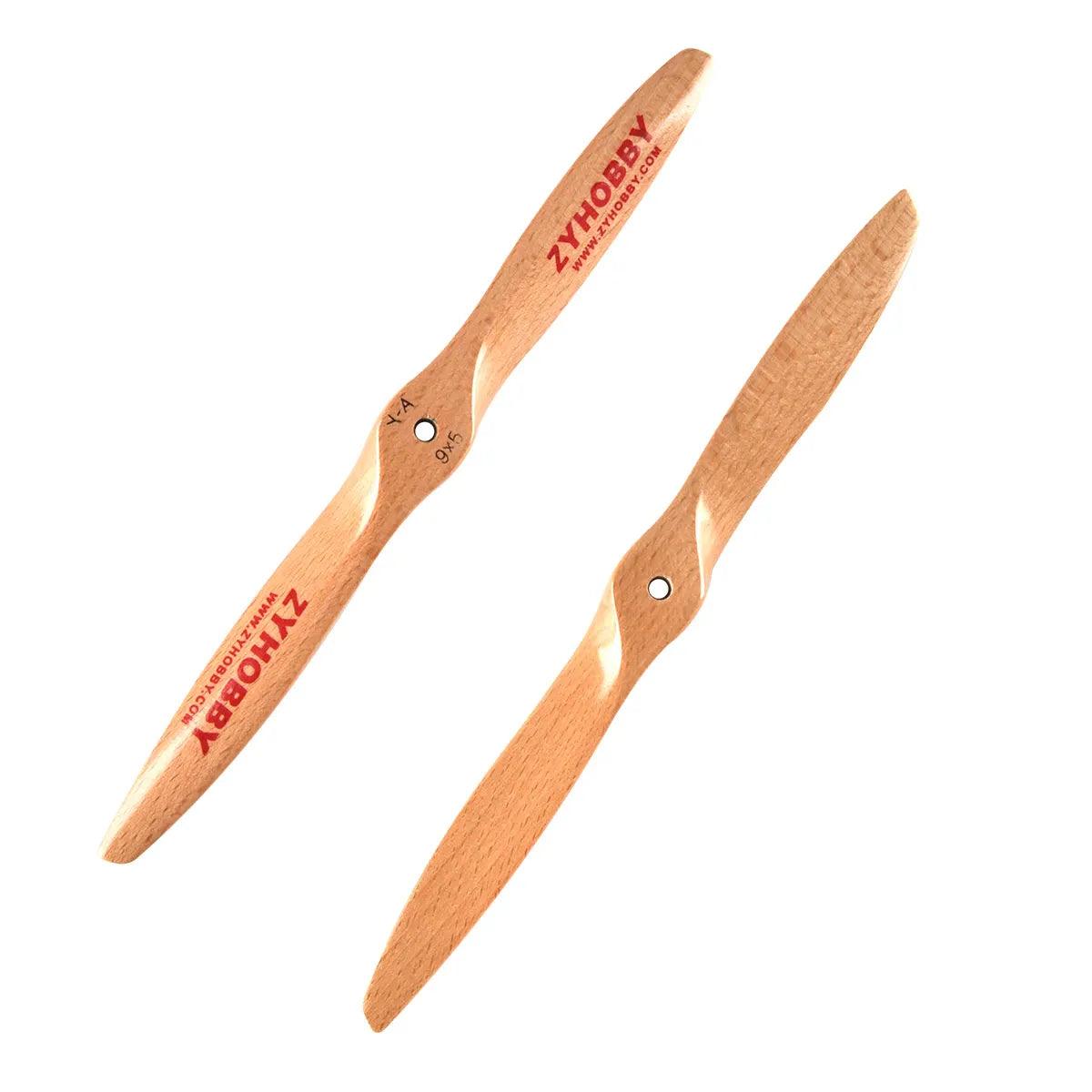 ZYHOBBY CW Wooden Propeller For Gasoline RC Airplane 16x6 16x8 16x10 18x8 18x10 19x8 19x10 20x8 20x10 21x10 22x8 22x10 - petguardiansupplies