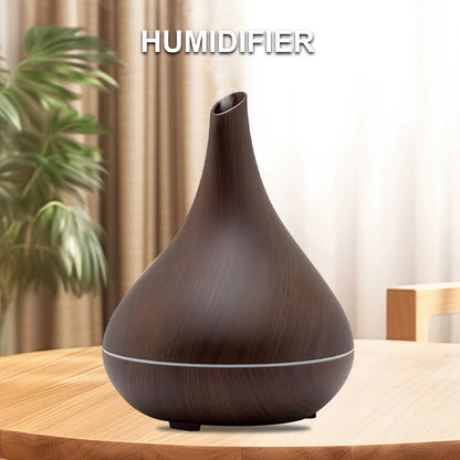 Air Humidifier Aromatherapy Essential Oil Diffuser 400ml - 12 Colour Lights - petguardiansupplies