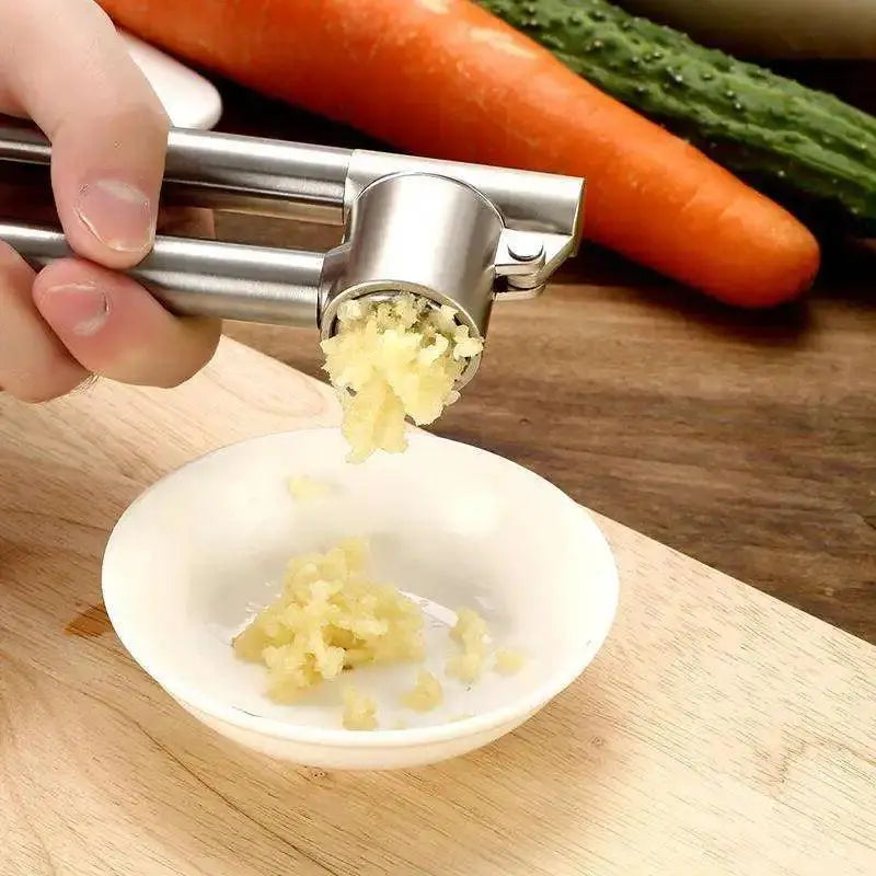 Super Stanless Steel Hand Squeeze Juicer Garlic Press Crusher Ginger Squeezer Slicer Masher Kitchen Gadgets - petguardiansupplies