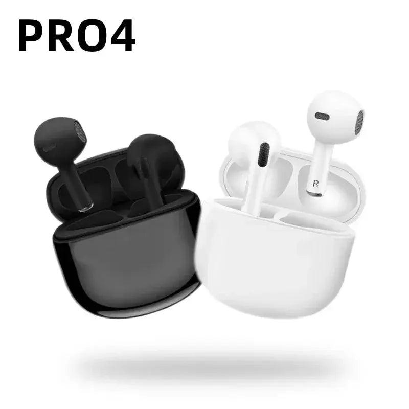 Pro4 TWS Bluetooth Earphone 9D Stereo Wireless Headphone In-Ear HiFi Earbud HandsFree Headset With Microphone For Xiaomi iPhone - petguardiansupplies