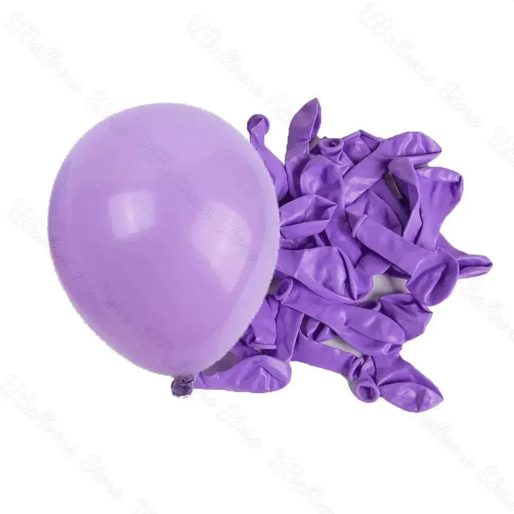 10/30/50Pcs Purple Latex Balloons Pastel Lilac Lavender Light Purple Lotus Balloons for Wedding Baby Shower Birthday Party Decor - petguardiansupplies