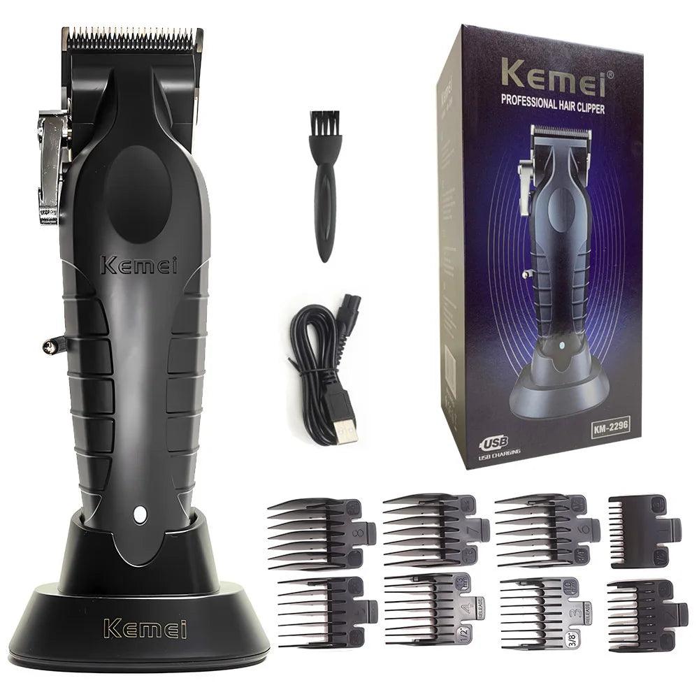 Kemei KM-2296 KM-2299 KM-1102 Hair Clipper Kit Men's Electric Shaver Hair Trimmer Machine Professional Hair Cutting Machine - petguardiansupplies