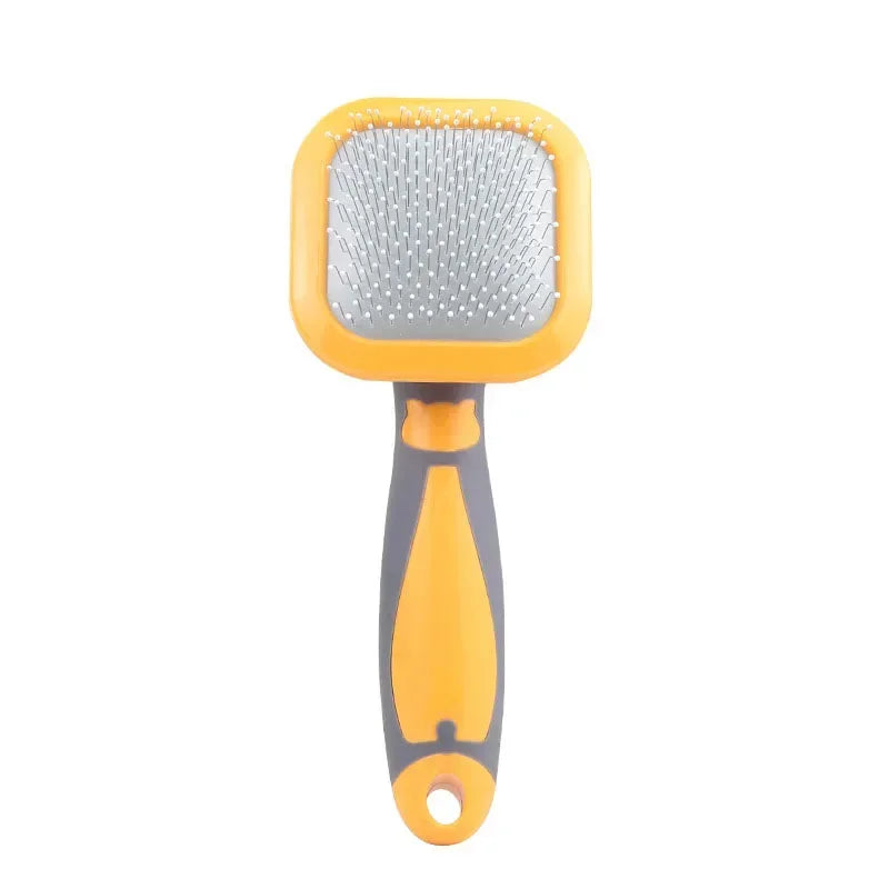 Pet Grooming Self Cleaning Slicker Brush for Small Medium Dogs Cats - petguardiansupplies