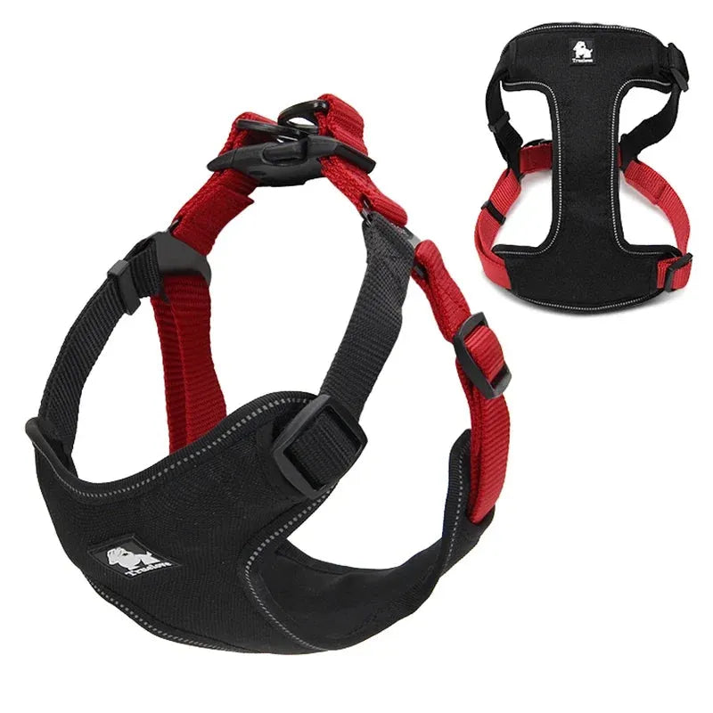 Truelove Padded Reflective Dog harness Vest Pet Step in Harness Adjustable No Pulling Pet Harnesses for Small Medium Dog TLH5951 - petguardiansupplies