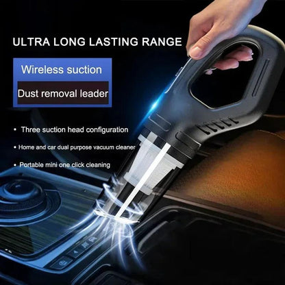 Wireless Vacuum Cleaner Powerful Suction Rechargeable Handheld Vacuum Cleaner Quick Charge for Car Home Pet Hair - petguardiansupplies