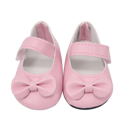 Doll Shoes Clothes Handmade Boots 7Cm Shoes For 18 Inch American&43Cm Baby New Born Doll Accessories For Generation Girl`Toy DIY - petguardiansupplies