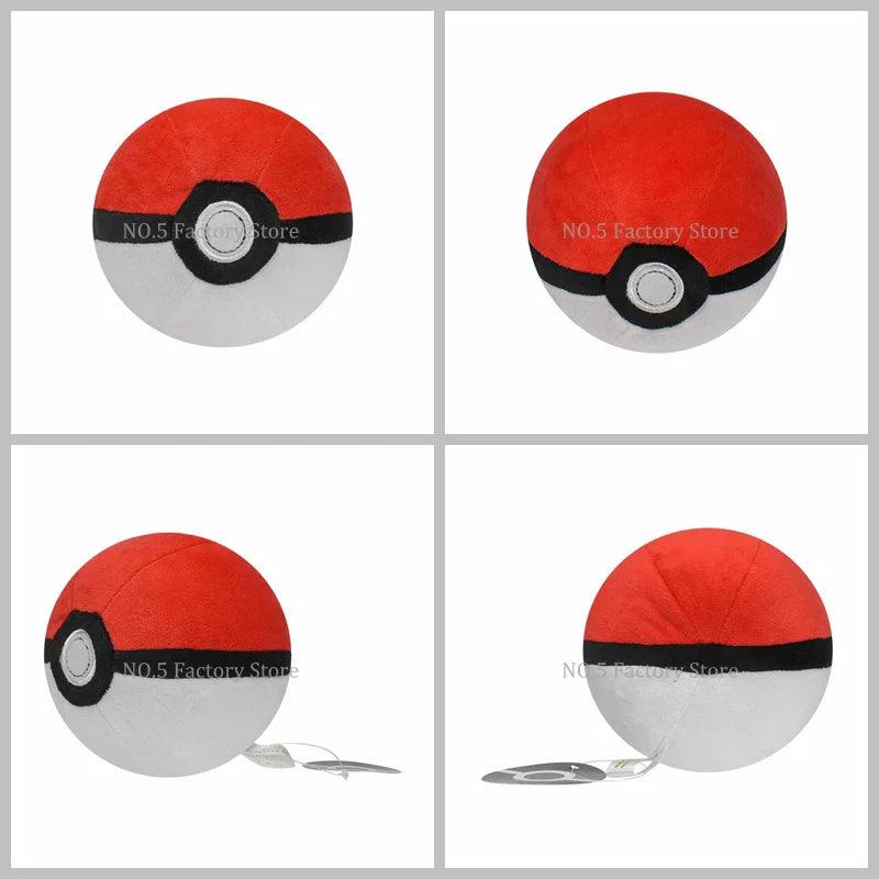 9Styles Pokemon Plush Pokeball Stuffed Toy Master Ball Poke Ball Great Ball Beast Ball Dusk Ball Hisuian Ultra Ball Peluche Doll - petguardiansupplies