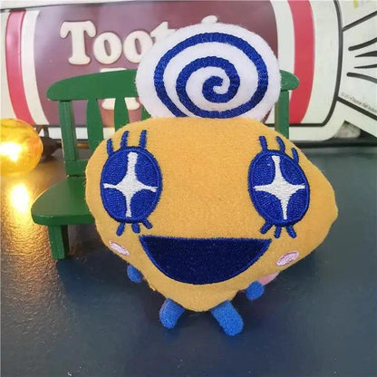 Tamagotchi Pouch Keychain Cute Tamagotchi Pets Gotchi Gear Plush Dolls Cartoon Pendant Key Ring Mini Pet Pouch Toys Kids Gifts - petguardiansupplies