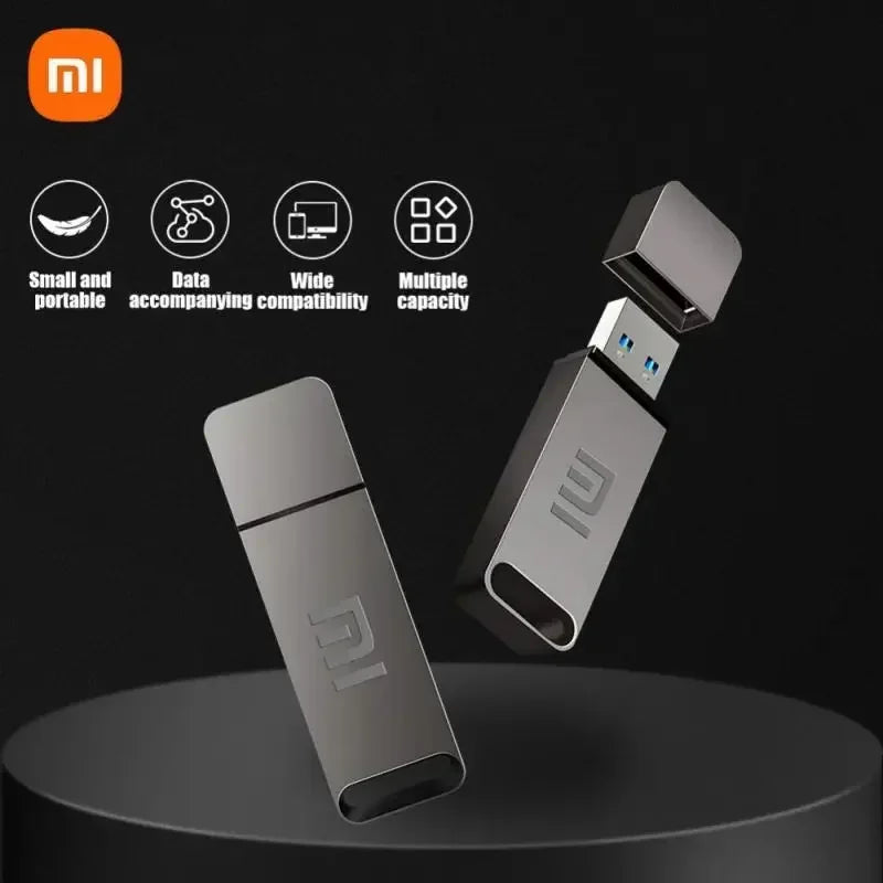 Xiaomi 16TB Flash Drive USB3.2 High Speed Transfer Metal Type C U Flash SSD Portable Mini Flash Drive Memory Waterproof U Drive - petguardiansupplies