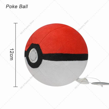 9Styles Pokemon Plush Pokeball Stuffed Toy Master Ball Poke Ball Great Ball Beast Ball Dusk Ball Hisuian Ultra Ball Peluche Doll - petguardiansupplies