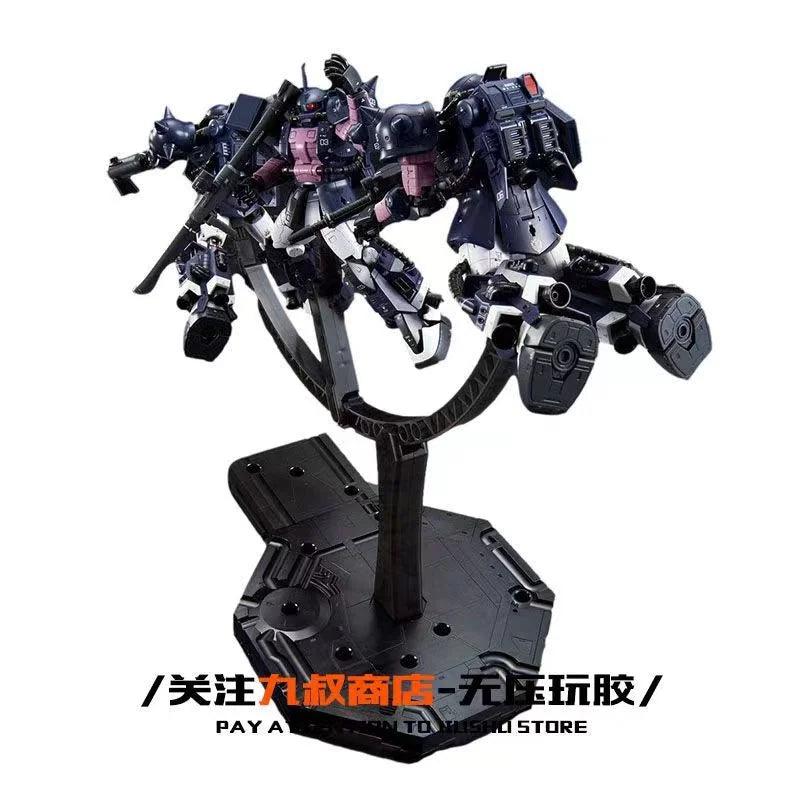 Gaogao Model Hg 1/144 Assembly Model Ms-06R-1A Zaku High Mobility Type Sniper Rifle Axe Cannon Ver Collectible Robot Kits Models - petguardiansupplies