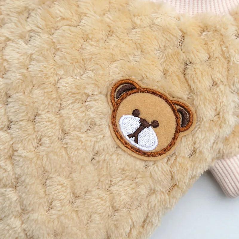 Winter Warm Pet Clothes for Small Dogs Puppy Cat Pullover Soft Fleece Chihuahua Vest French Bulldog Costume Yorkie Pug Jacket - petguardiansupplies