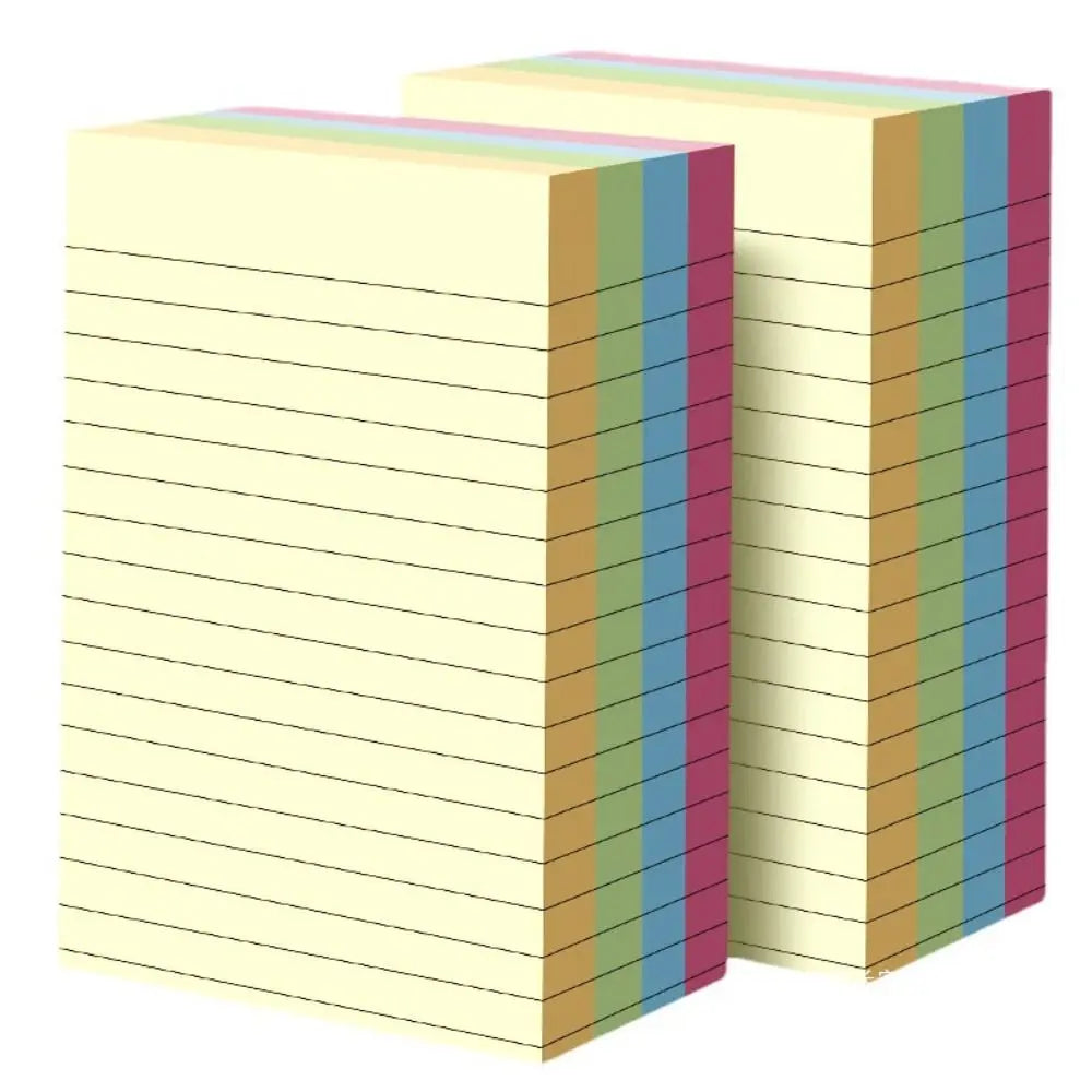 Colorful Sticky Notes School Stationery Student 200 Sheets Scribed Sticky Notes Index Tabs Office Supply - petguardiansupplies