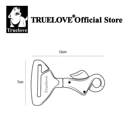 Truelove Pet All Car Seat Belt Safety Buckle with Collar or Harness High-quality Lightweight Aluminium Alloy Portable TLM1993 - petguardiansupplies