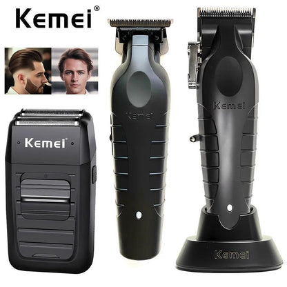 Kemei KM-2296 KM-2299 KM-1102 Hair Clipper Kit Men's Electric Shaver Hair Trimmer Machine Professional Hair Cutting Machine - petguardiansupplies