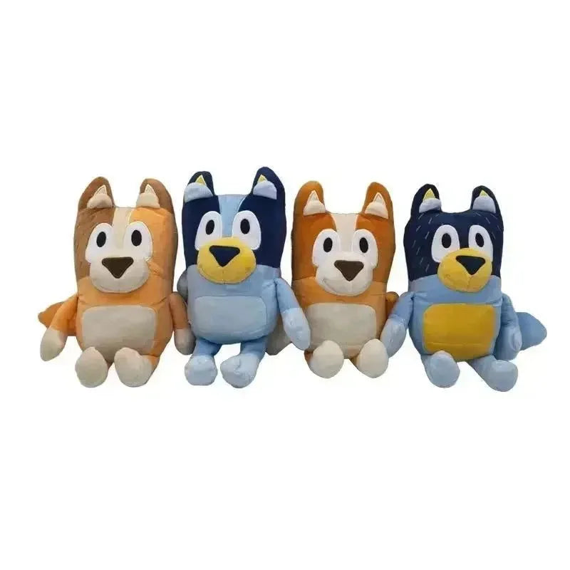 28cm 17cm Bluey Family Plush Toys Cute Simulation Pet Dog Patrol Bingo Sister Kawai Plush Children's Toy Doll Birthday Gift Toy - petguardiansupplies