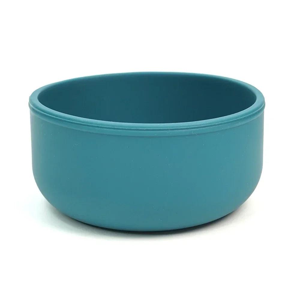 Silicone Baby Toddler Bowl Feeding Spill Resistant Feeding BPA Free Silicone Bowl - petguardiansupplies