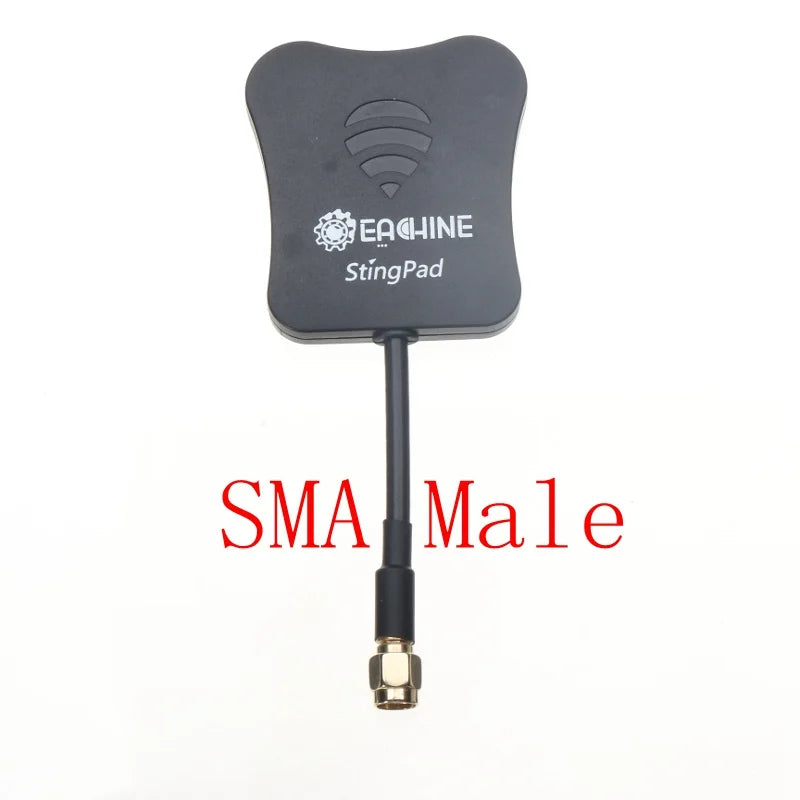 Eachine StingPad 5.8G 16dBi High Gain Flat Panel FPV Antenna SMA/RP-SMA For Receiver RC Drones Quadcopter Spare Part - petguardiansupplies