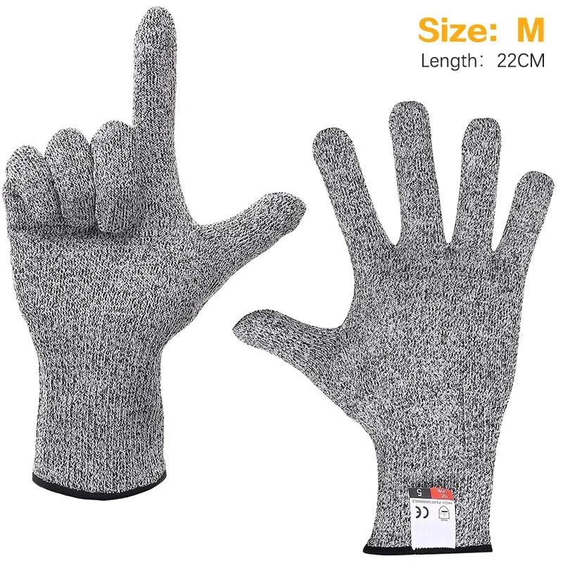 Level 5 Working Safety Glove Anti Cut Gloves High-strength Industry Kitchen Gardening Anti-Scratch Anti-cut Glass Cutting Glove - petguardiansupplies