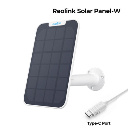 Reolink Solar Panel with 4m cable for Reolink rechargeable battery cameras Solar Panel for Argus 3 Pro/Argus PT/Trackmix/Duo 2 - petguardiansupplies