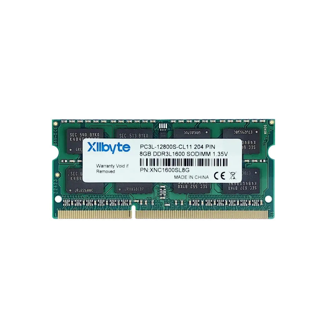 Xllbyte New Sealed SODIMM DDR3 1333Mhz/1600Mhz 2GB/4GB/8GB PC3-10600/12800 memory for Laptop RAM,good quality! - petguardiansupplies