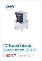 NC Electric Solenoid Valve Magnetic DC 12V Water Air Inlet Flow Switch 1/4 " 12V 24V 220V Magnetic Washing Machine Dispenser - petguardiansupplies