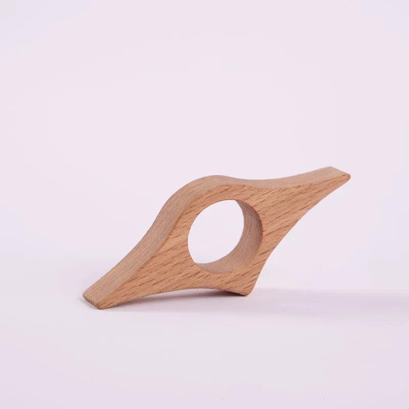 Hot Wooden Thumb Bookmark One Hand Reading Thumb Book Support Book Page Holder for Office Book Lovers Fast DIY Reading Aid Tools - petguardiansupplies