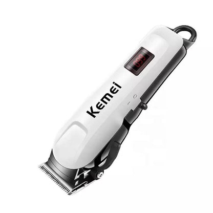 Kemei Professional hair clipper cordless hair trimmer beard for men electric hair cutting kit rechargeable haircut machine - petguardiansupplies