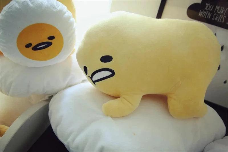 Cute Gudetama Plush Toy - Soft Cuddly Stuffed Hug Doll Plushies - petguardiansupplies