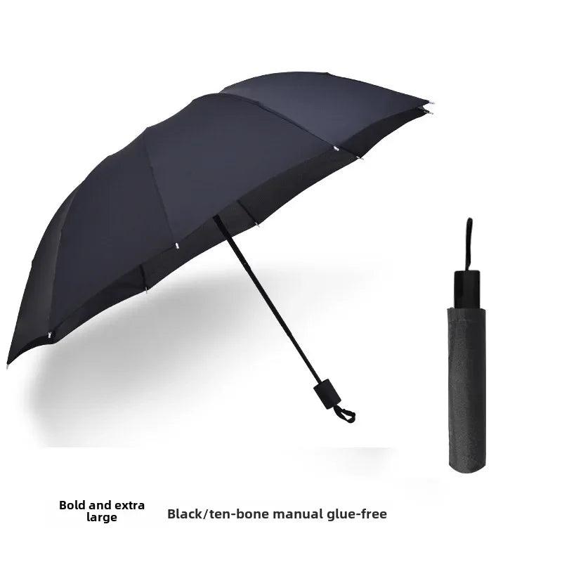 Large Foldable Umbrella Sunshade For Women Durable Umbrella Rain Sun Protection Advertising - petguardiansupplies