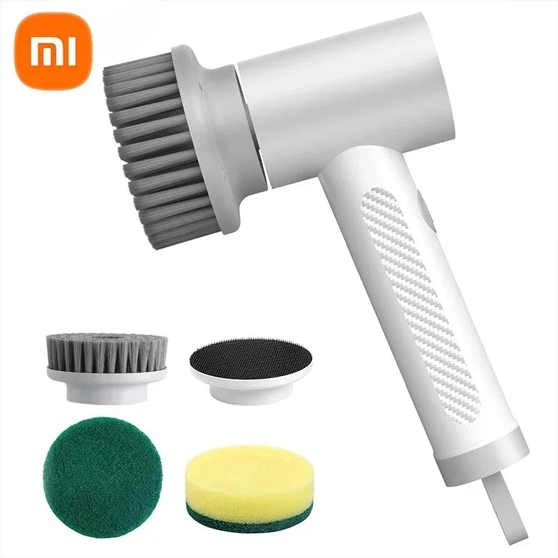 Xiaomi Wireless Electric Cleaning Brush Housework Kitchen Dishwashing Brush Bathtub Tile Professional Cleaning Brush Labor Savin - petguardiansupplies